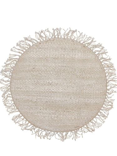 Cocco Round Handmade Jute Rug W/ Fringes - STUDIO MALEKI - Modalova