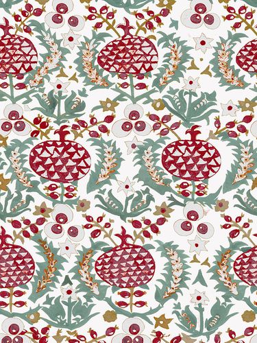 Carta Da Parati Pomegranate Warm - ARJUMAND'S WORLD - Modalova