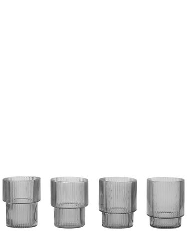 Set De 4 Vasos Ripple - FERM LIVING - Modalova