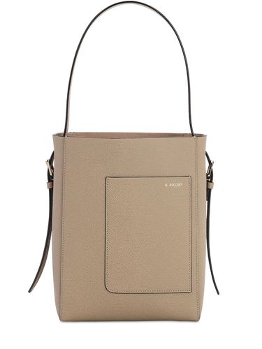 Bolso Tote De Piel De Grano - VALEXTRA - Modalova