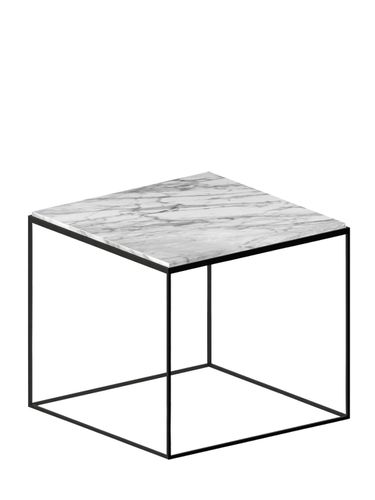 Slim Marble Side Table - ZEUS - Modalova