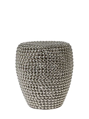 Dot Silver Stool - POLSPOTTEN - Modalova