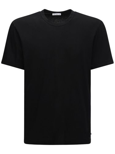 Lightweight Cotton Jersey T-shirt - JAMES PERSE - Modalova