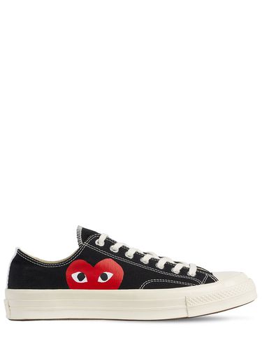 Sneakers Altas Play Converse De Algodón 20mm - COMME DES GARÇONS PLAY - Modalova