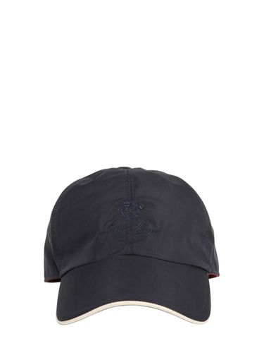 Gorra Con Logo Bordado - LORO PIANA - Modalova