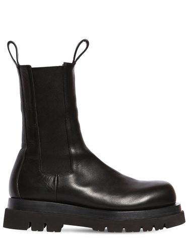 Botas Altas Chelsea De Piel - BOTTEGA VENETA - Modalova