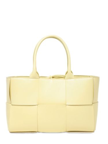 Small Arco Leather Tote Bag - BOTTEGA VENETA - Modalova