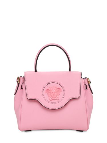 Bolso De Mano Pequeño De Piel Con Asa Y Medusa - VERSACE - Modalova