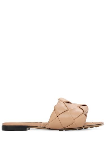 Mm Lido Leather Slide Flats - BOTTEGA VENETA - Modalova