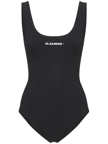 Printed Logo One Piece Swimsuit - JIL SANDER - Modalova