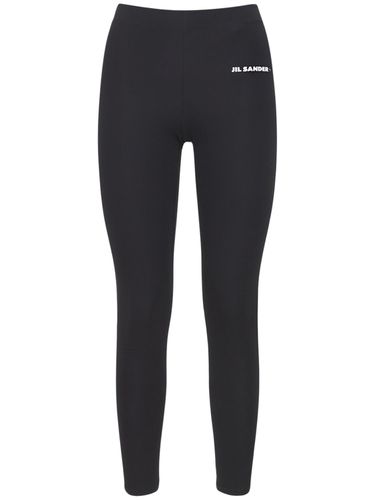 Leggings Aus Stretch-technojersey Mit Logo - JIL SANDER - Modalova