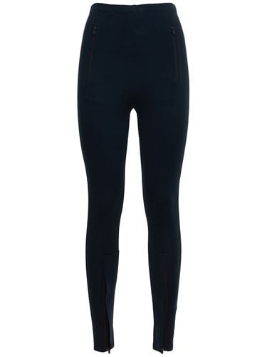 Leggings Aus Stretch-jersey Mit Zipper - WARDROBE.NYC - Modalova