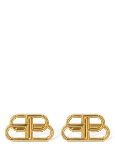 Pendientes Bb S Con Logo - BALENCIAGA - Modalova