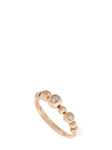 Ring Aus 9kt Gold Mit Diamanten „bollicine“ - DODO - Modalova