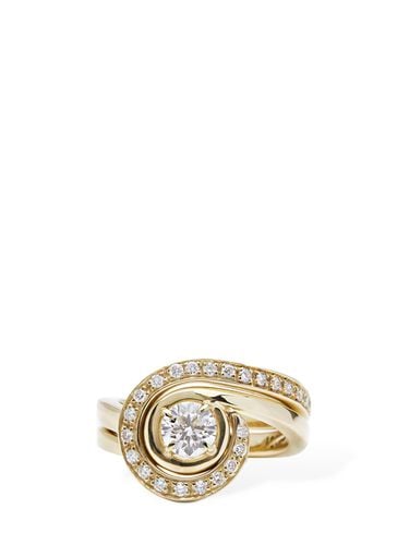 Resilience 18kt Gold & Diamond Ring - NINA WEBRINK - Modalova