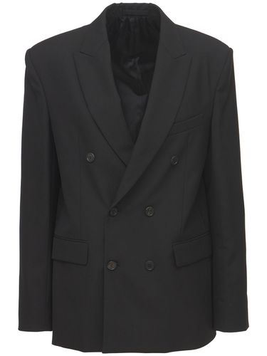 Zweireihiger Blazer Aus Wolle - WARDROBE.NYC - Modalova