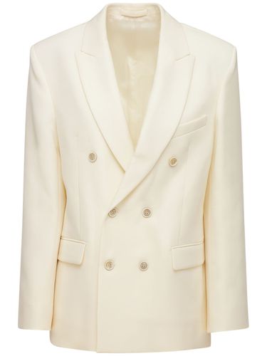 Blazer Cruzado De Lana - WARDROBE.NYC - Modalova