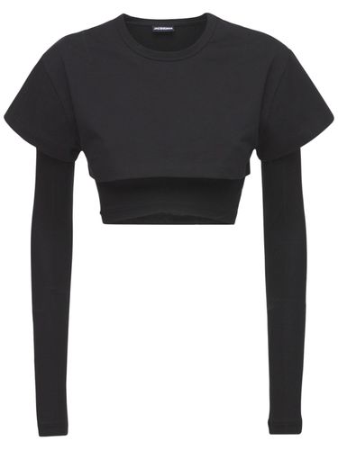 Camiseta De Lyocell Jersey - JACQUEMUS - Modalova