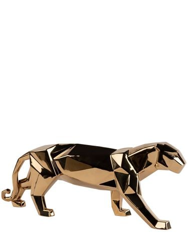 Figura Decorativa Golden Panther - LLADRÒ - Modalova