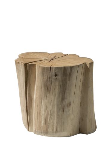 Sgabello Grande Trunk In Legno - GERVASONI - Modalova