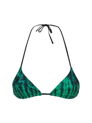 Praia Printed Recycled Tech Bikini Top - TROPIC OF C - Modalova