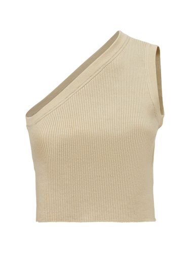 La Maille Ascu One Shoulder Knit Top - JACQUEMUS - Modalova