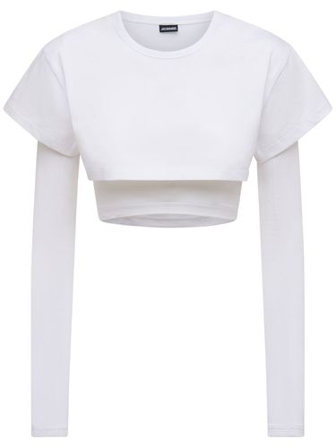 Camiseta De Jersey De Algodón - JACQUEMUS - Modalova