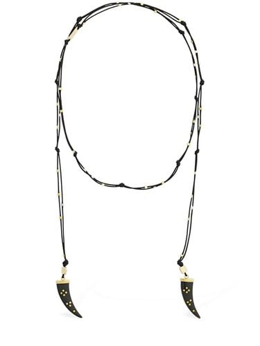 Shiny Aimable Scarf Necklace - ISABEL MARANT - Modalova