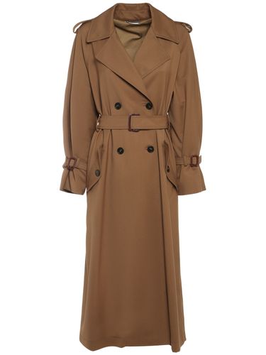 Barni Wool Blend Gabardine Trench Coat - WEEKEND MAX MARA - Modalova