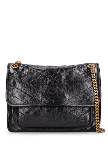 Medium Niki Vintage Leather Shoulder Bag - SAINT LAURENT - Modalova