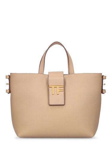 Bolso Tote De Piel De Grano - TOM FORD - Modalova