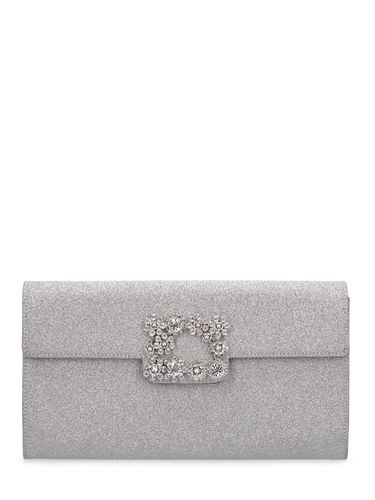 Clutch De Satén Con Hebilla - ROGER VIVIER - Modalova