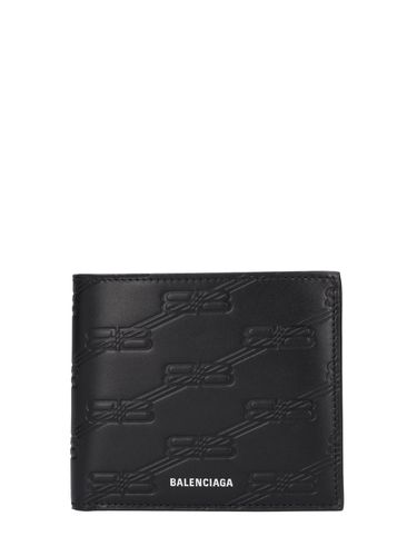 Bb Embossed Leather Wallet - BALENCIAGA - Modalova