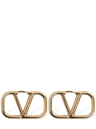 Cm V Logo Signature Earrings - VALENTINO GARAVANI - Modalova