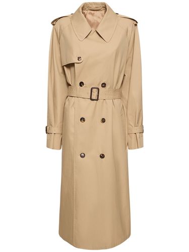 Kompakter Trenchcoat Aus Baumwolldrillich - WARDROBE.NYC - Modalova