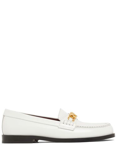 Mm Vlogo Chain Leather Loafers - VALENTINO GARAVANI - Modalova