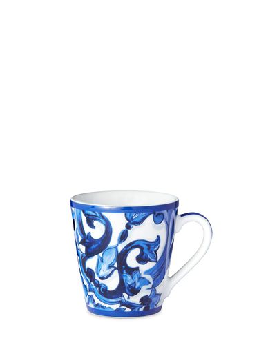 Taza De Porcelana Blu Mediterraneo - DOLCE & GABBANA - Modalova