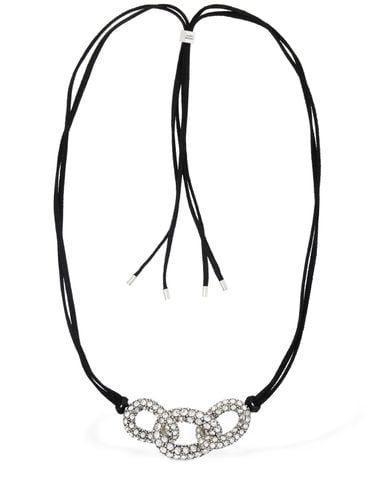 Funky Ring Crystal Choker - ISABEL MARANT - Modalova