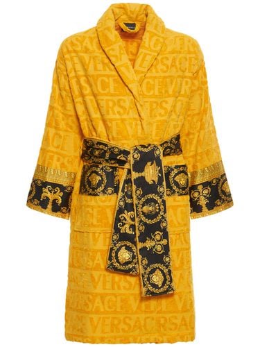 Barocco & Robe Bathrobe - VERSACE - Modalova