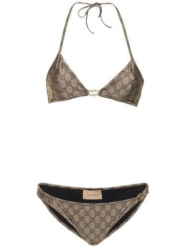 Sparkling Jersey Bikini - GUCCI - Modalova