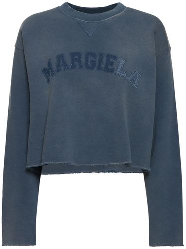 Sweatshirt Aus Baumwolle Mit Logo - MAISON MARGIELA - Modalova