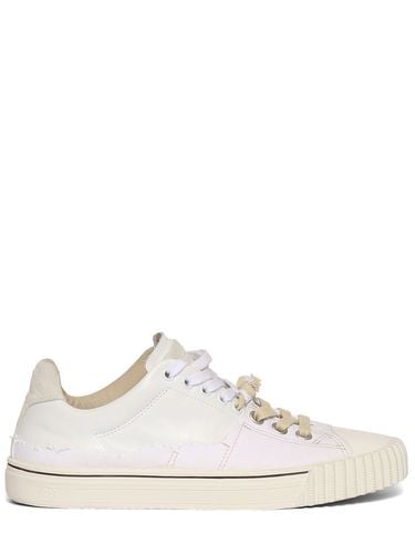 Mm Evolution Canvas & Leather Sneakers - MAISON MARGIELA - Modalova