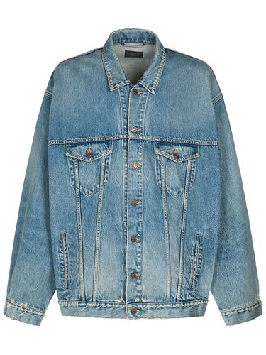 Chaqueta Oversize De Denim - BALENCIAGA - Modalova