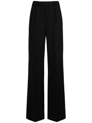 Hose Aus Woll-grain De Poudre - SAINT LAURENT - Modalova