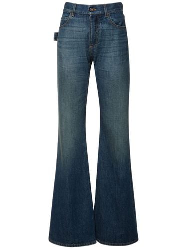 Jeans Acampanados De Denim - BOTTEGA VENETA - Modalova