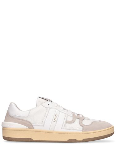 Sneakers Aus Leder Und Mesh „clay“ - LANVIN - Modalova