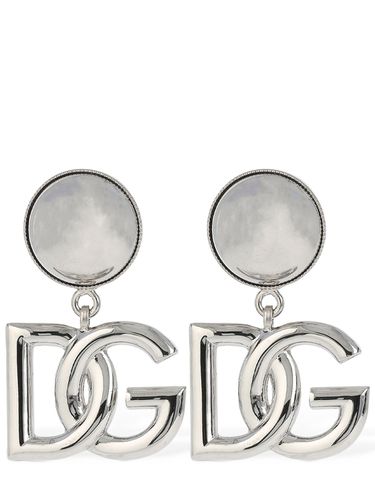 Dg Pop Clip-on Earrings - DOLCE & GABBANA - Modalova