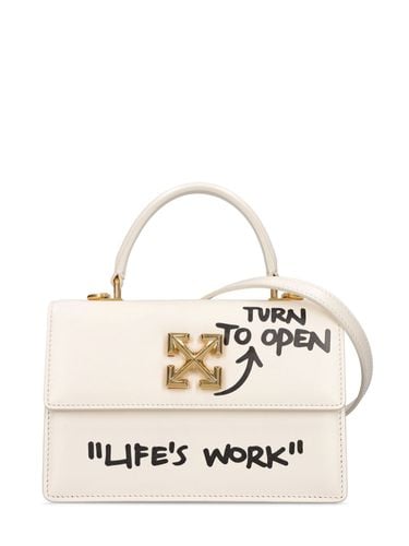 Bolso De Mano Jitney 1.4 De Piel - OFF-WHITE - Modalova