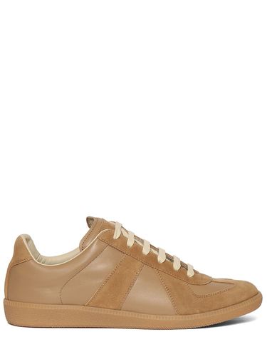 Sneakers Aus Leder Und Wildleder „replica“ - MAISON MARGIELA - Modalova