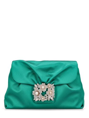 Clutch Aus Satin „rv Bouquet“ - ROGER VIVIER - Modalova